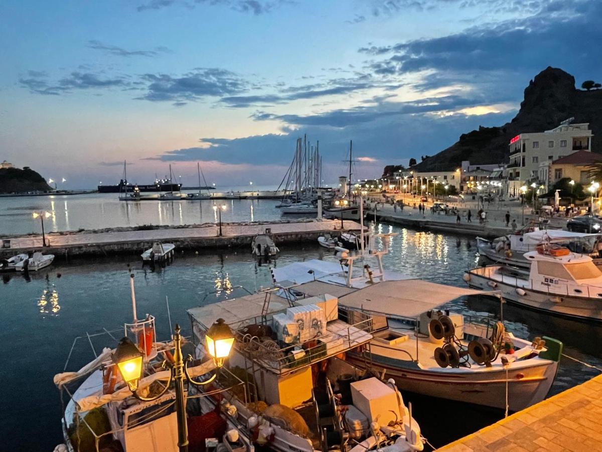 «Αγναντιο L» Δωμάτιο Με Μοναδική Θέα! Myrina Buitenkant foto