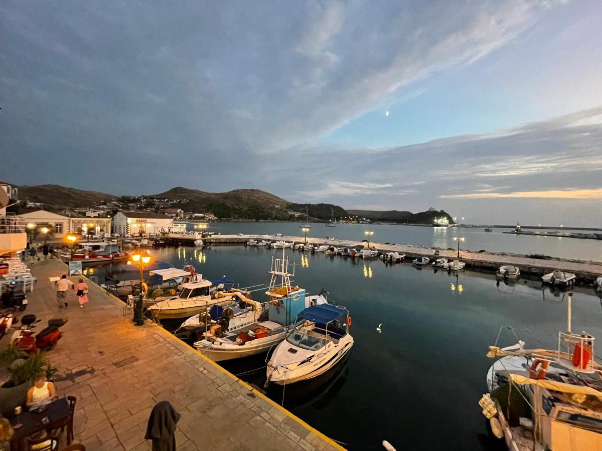 «Αγναντιο L» Δωμάτιο Με Μοναδική Θέα! Myrina Buitenkant foto
